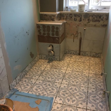 New bathroom renovation in Cascade Avenue in Muswell Hill, N10