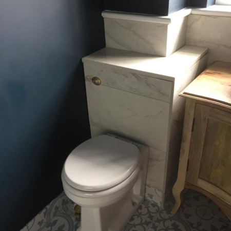 New bathroom renovation in Cascade Avenue in Muswell Hill, N10