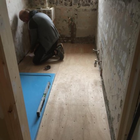 New bathroom renovation in Cascade Avenue in Muswell Hill, N10