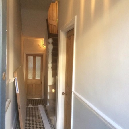 Fitted shelves, 2 new frames and doors, North London