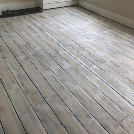 Interior bedroom decoration North London - during