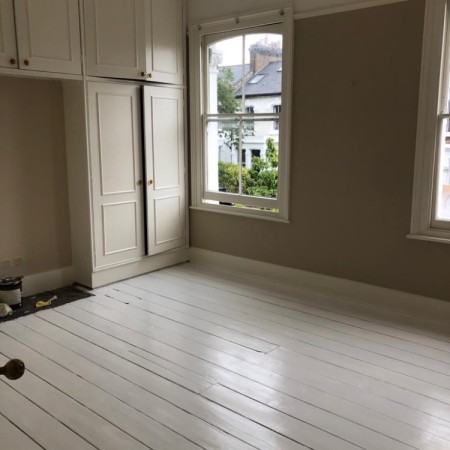 Interior bedroom decoration North London - after