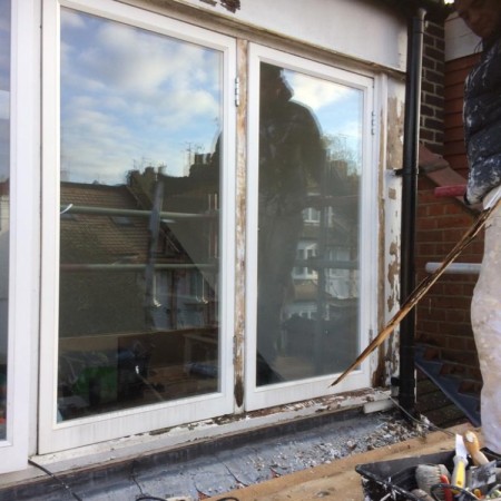 Exterior house painting in North London, Highgate, N6