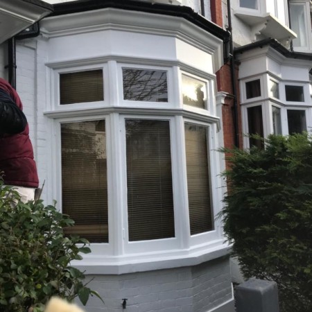 Exterior house painting in North London, Highgate, N6
