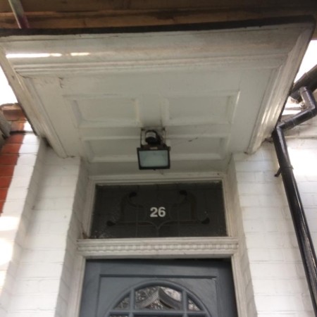 Exterior house painting in North London, Highgate, N6