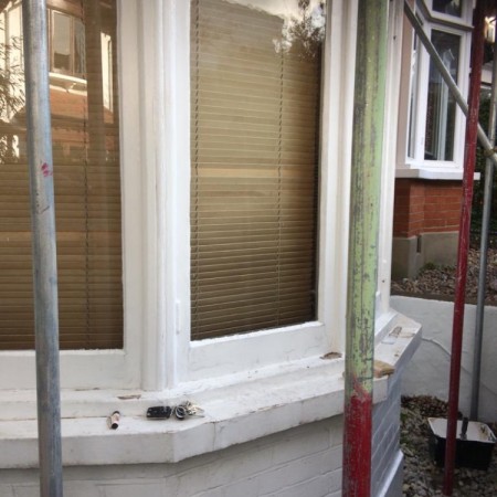 Exterior house painting in North London, Highgate, N6