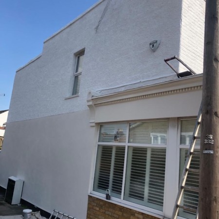 Exterior property painting North London, after