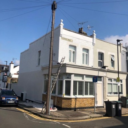 Exterior property painting North London, after