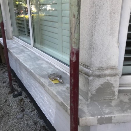 Exterior Property decoration in Queens Avenue, London, N20.