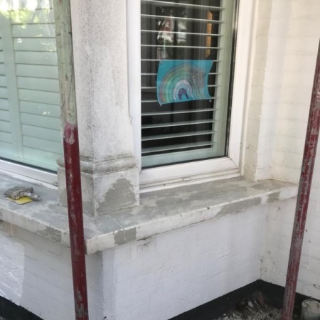 Exterior Property decoration in Queens Avenue, London, N20.