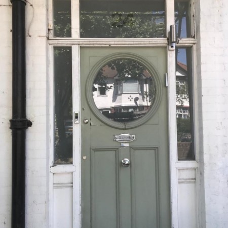 Exterior Property decoration in Queens Avenue, London, N20.