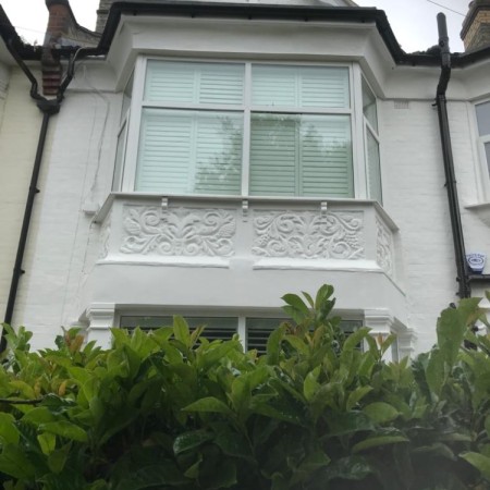 Exterior Property decoration in Queens Avenue, London, N20.