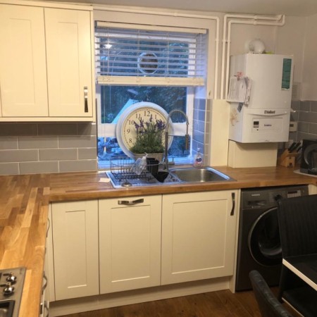 After: New kitchen with electrics and more in Camden Town, North London