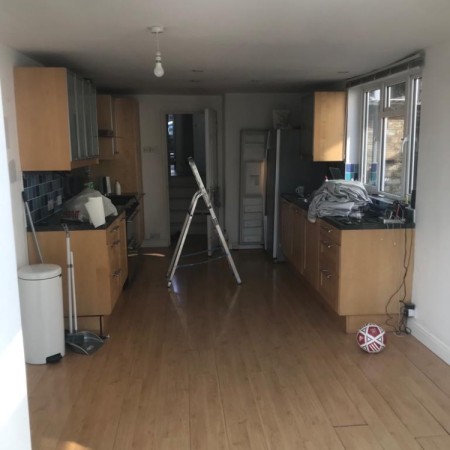 New kitchen renovation completed in 2 weeks in East Finchley, North London, N2