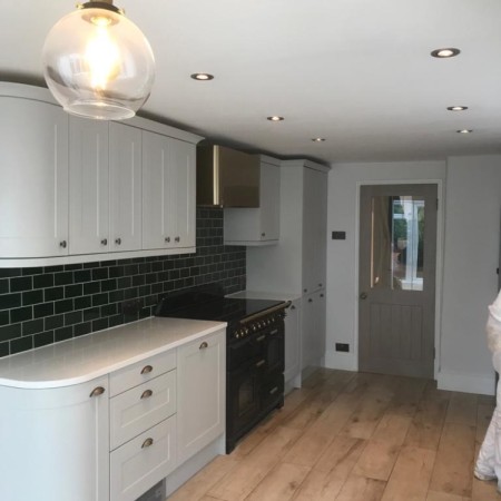 New kitchen renovation completed in 2 weeks in East Finchley, North London, N2