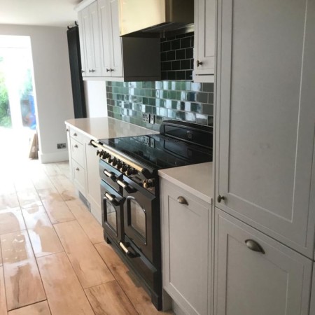 New kitchen renovation completed in 2 weeks in East Finchley, North London, N2