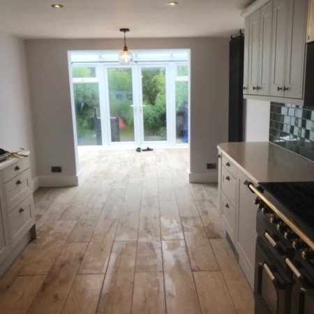 New kitchen renovation completed in 2 weeks in East Finchley, North London, N2