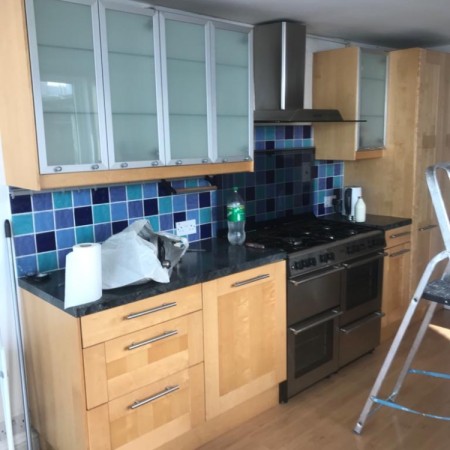 New kitchen renovation completed in 2 weeks in East Finchley, North London, N2