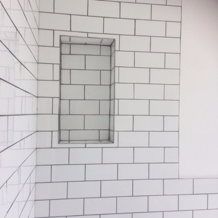 From a separate toilet and bathroom into a modern family bathroom