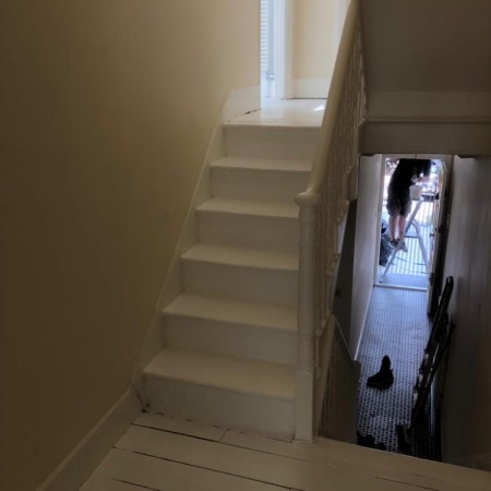 Stairs refurbishment North London, after