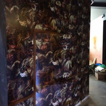 Decorating Belmiers Jazz Bar, Muswell Hill, North London, N10