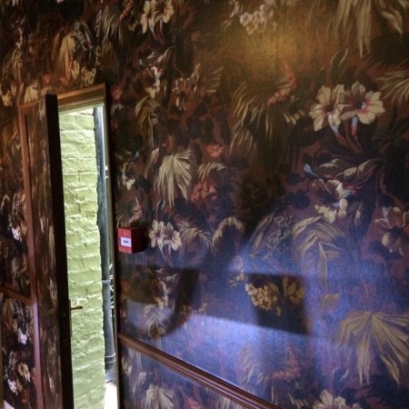 Decorating Belmiers Jazz Bar, Muswell Hill, North London, N10