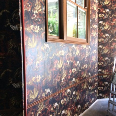 Decorating Belmiers Jazz Bar, Muswell Hill, North London, N10