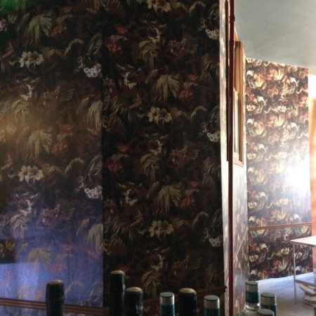 Decorating Belmiers Jazz Bar, Muswell Hill, North London, N10